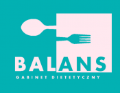 Projekt graficzny, nazwa firmy, tworzenie logo firm BALANS gabinet dietetyczny Logo - wozniakowski
