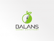 Projekt graficzny, nazwa firmy, tworzenie logo firm BALANS gabinet dietetyczny Logo - YOANNA_AN
