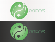 Projekt graficzny, nazwa firmy, tworzenie logo firm BALANS gabinet dietetyczny Logo - MP logo