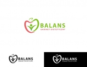 Projekt graficzny, nazwa firmy, tworzenie logo firm BALANS gabinet dietetyczny Logo - MoonCompany
