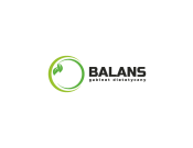 Projekt graficzny, nazwa firmy, tworzenie logo firm BALANS gabinet dietetyczny Logo - feim