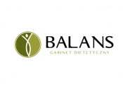 Projekt graficzny, nazwa firmy, tworzenie logo firm BALANS gabinet dietetyczny Logo - smayra
