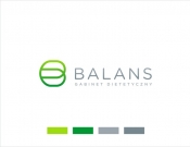 Projekt graficzny, nazwa firmy, tworzenie logo firm BALANS gabinet dietetyczny Logo - OBSYDIAN