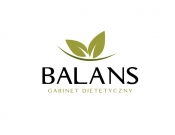 Projekt graficzny, nazwa firmy, tworzenie logo firm BALANS gabinet dietetyczny Logo - smayra