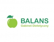 Projekt graficzny, nazwa firmy, tworzenie logo firm BALANS gabinet dietetyczny Logo - New Design
