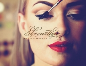 Projekt graficzny, nazwa firmy, tworzenie logo firm Logo dla salonu Nails & Makeup - MartaBlaszczykiewicz