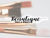 Projekt graficzny, nazwa firmy, tworzenie logo firm Logo dla salonu Nails & Makeup - seszatan