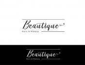 Projekt graficzny, nazwa firmy, tworzenie logo firm Logo dla salonu Nails & Makeup - stone