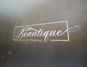 Projekt graficzny, nazwa firmy, tworzenie logo firm Logo dla salonu Nails & Makeup - Butryk