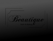 Projekt graficzny, nazwa firmy, tworzenie logo firm Logo dla salonu Nails & Makeup - jeanettJT