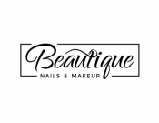 Projekt graficzny, nazwa firmy, tworzenie logo firm Logo dla salonu Nails & Makeup - grafikmm