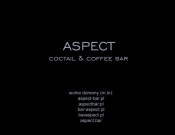 Projekt graficzny, nazwa firmy, tworzenie logo firm Nazwa dla Cocktail & Coffee Bar - marekm60