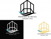 Projekt graficzny, nazwa firmy, tworzenie logo firm logo - apartamenty nad morzem  - Ka_Wa