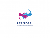 Projekt graficzny, nazwa firmy, tworzenie logo firm Logo dla Let’s Deal - violetone