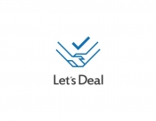 Projekt graficzny, nazwa firmy, tworzenie logo firm Logo dla Let’s Deal - logotegotypa