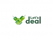 Projekt graficzny, nazwa firmy, tworzenie logo firm Logo dla Let’s Deal - ziemko