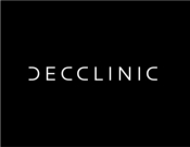 Projekt graficzny, nazwa firmy, tworzenie logo firm Logo Kliniki Rehabilitacji DECCLINIC - OBSYDIAN