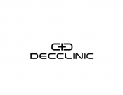 Projekt graficzny, nazwa firmy, tworzenie logo firm Logo Kliniki Rehabilitacji DECCLINIC - stone