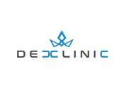 Projekt graficzny, nazwa firmy, tworzenie logo firm Logo Kliniki Rehabilitacji DECCLINIC - agawnuczek2