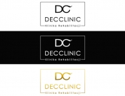 Projekt graficzny, nazwa firmy, tworzenie logo firm Logo Kliniki Rehabilitacji DECCLINIC - paryska93