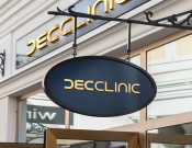 Projekt graficzny, nazwa firmy, tworzenie logo firm Logo Kliniki Rehabilitacji DECCLINIC - Lukasdesign