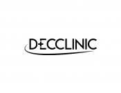 Projekt graficzny, nazwa firmy, tworzenie logo firm Logo Kliniki Rehabilitacji DECCLINIC - violetone