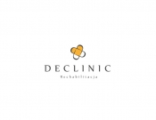 Projekt graficzny, nazwa firmy, tworzenie logo firm Logo Kliniki Rehabilitacji DECCLINIC - Aledesign