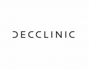 Projekt graficzny, nazwa firmy, tworzenie logo firm Logo Kliniki Rehabilitacji DECCLINIC - OBSYDIAN