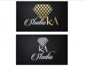 Projekt graficzny, nazwa firmy, tworzenie logo firm Logo dla salonu kosmetycznego - Ka_Wa
