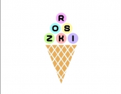 Projekt graficzny, nazwa firmy, tworzenie logo firm ROSZKI - rodzinna lodziarnia - kingu