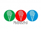 Projekt graficzny, nazwa firmy, tworzenie logo firm ROSZKI - rodzinna lodziarnia - Alaniemakota