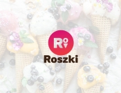 Projekt graficzny, nazwa firmy, tworzenie logo firm ROSZKI - rodzinna lodziarnia - eevdokim