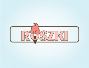 Projekt graficzny, nazwa firmy, tworzenie logo firm ROSZKI - rodzinna lodziarnia - MarqueeMoon
