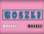 Projekt graficzny, nazwa firmy, tworzenie logo firm ROSZKI - rodzinna lodziarnia - Graficzka92