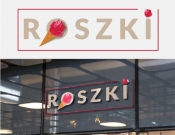 Projekt graficzny, nazwa firmy, tworzenie logo firm ROSZKI - rodzinna lodziarnia - OtherFew