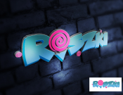 Projekt graficzny, nazwa firmy, tworzenie logo firm ROSZKI - rodzinna lodziarnia - k3projekt