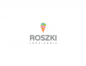 Projekt graficzny, nazwa firmy, tworzenie logo firm ROSZKI - rodzinna lodziarnia - nexart