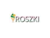 Projekt graficzny, nazwa firmy, tworzenie logo firm ROSZKI - rodzinna lodziarnia - jeanettJT