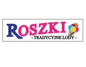 Projekt graficzny, nazwa firmy, tworzenie logo firm ROSZKI - rodzinna lodziarnia - exnex