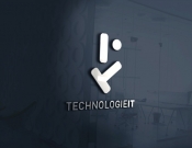 Projekt graficzny, nazwa firmy, tworzenie logo firm Nowe logo dla technologieit.pl - violetone