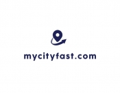 Projekt graficzny, nazwa firmy, tworzenie logo firm logo dla www.mycityfast.com - chlon