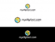 projektowanie logo oraz grafiki online logo dla www.mycityfast.com