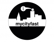 Projekt graficzny, nazwa firmy, tworzenie logo firm logo dla www.mycityfast.com - igorkielek