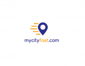 Projekt graficzny, nazwa firmy, tworzenie logo firm logo dla www.mycityfast.com - kokoni