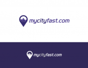 Projekt graficzny, nazwa firmy, tworzenie logo firm logo dla www.mycityfast.com - Quavol