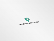 Projekt graficzny, nazwa firmy, tworzenie logo firm logo dla www.mycityfast.com - Quavol