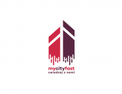 Projekt graficzny, nazwa firmy, tworzenie logo firm logo dla www.mycityfast.com - DeViL3oo