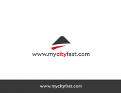 Projekt graficzny, nazwa firmy, tworzenie logo firm logo dla www.mycityfast.com - feim
