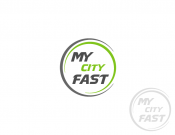 Projekt graficzny, nazwa firmy, tworzenie logo firm logo dla www.mycityfast.com - tyna