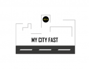 Projekt graficzny, nazwa firmy, tworzenie logo firm logo dla www.mycityfast.com - AnnaStella